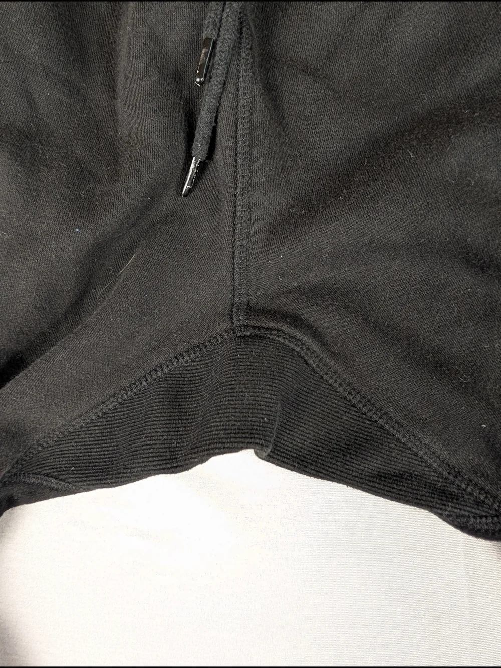 Hurley Black Crewneck Sweatshirt with White Surf‎ Logo